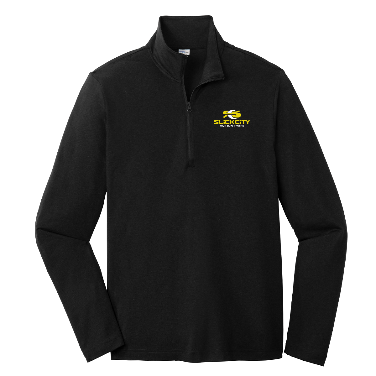 Slick City Tri-Blend Wicking 1/4-Zip Pullover